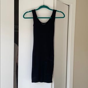 Naked wardrobe stretch rib dress